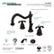 Kingston Brass KS1995TX 8" Widespread Bathroom Faucet, Oil Rubbed Bronze KS1995TX - alternate 6